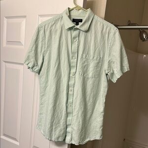 Banana Republic Green Casual Button Down Shirt